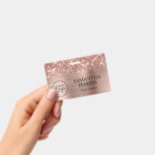 Badge Logo Gold Foil Rose (Handheld)