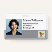 Badge Logo Horizontal Employé Photo Company (Devant)