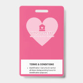 Badge Logo Liviys Cares (Arrière)