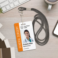 Logo moderne Modèle Employé Nom photo Infirmière I