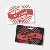 Badge Logo Original Thunder_Cove  (Avant & arrière)