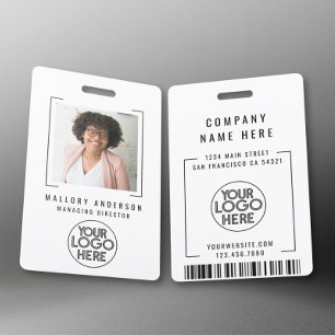 Badge Logo personnalisé d'entreprise professionnelle mod