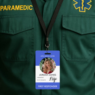 Badge logo personnalisé entreprise personnel Sécurité bl