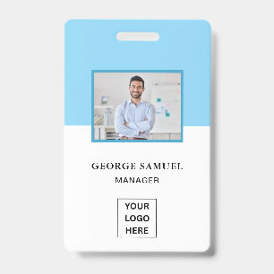 Badge Logo personnalisé minimaliste simple & Texte promo