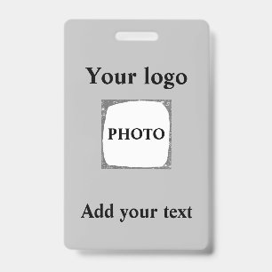 Badge Logo personnalisé simple et élégant ici société ph