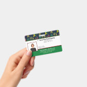 Badge Logo photo de l'employé de l'entreprise Personnali (Manuel / portable)