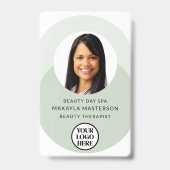 Badge Logo Photo ID Sage Green (Avant)