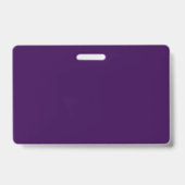 Badge Logo unique ou modèle d'image téléchargée | Violet (Arrière)