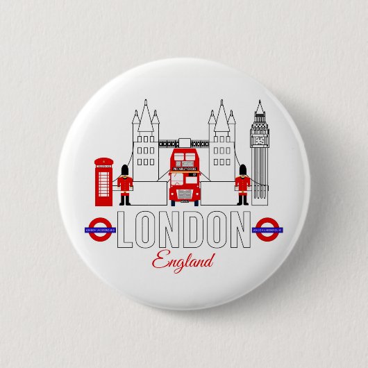 Badge Londres, Angleterre (Devant)