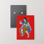 Badge Lord Bhairava Button (Recto/Verso)