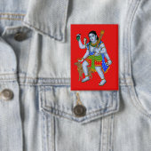 Badge Lord Bhairava Button (Insitu)