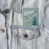 Badge LOTHLORIEN™ Collage graphique aquarelle (Insitu)