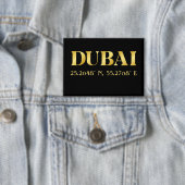 Badge Lux Gold Dubai Latitude & Longitude (Insitu)