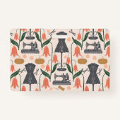 Badge Machine à coudre vintage sur mesure Seamstress (Dos)