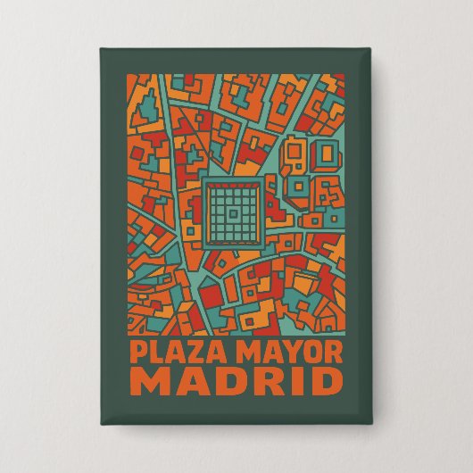 Badge Madrid Plaza Mayor (Recto)
