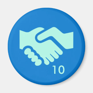 Badge Magneet - Handdruk 10