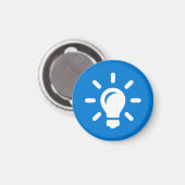 Badge Magnet - Idee Magneet (Voorkant / Achterkant)
