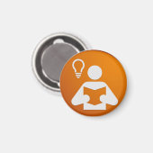 Badge Magnet - Kennis Magneet (Voorkant / Achterkant)