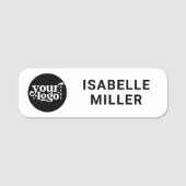 Badge Magnétique ou Épinglette Nominative pour Emp (Devant)