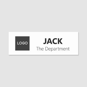 Badge magnétique personnalisé avec logo pour emplo
