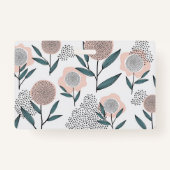 Badge Main tirée Dusty Rose Floral Doula (Dos)