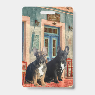 Badge Maison du bouledogue français