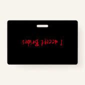 Badge Maître de Dungeon AMDM officiel (Dos)