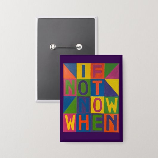 Badge Make a Statement with A Statement button (Recto/Verso)