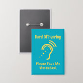 Badge Malentendant (Recto/Verso)