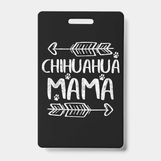 Badge Maman Chihuahua (Avant)