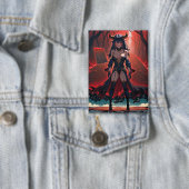 Badge Manifestation avec contact à Crossroads, Anime Dem (Insitu)