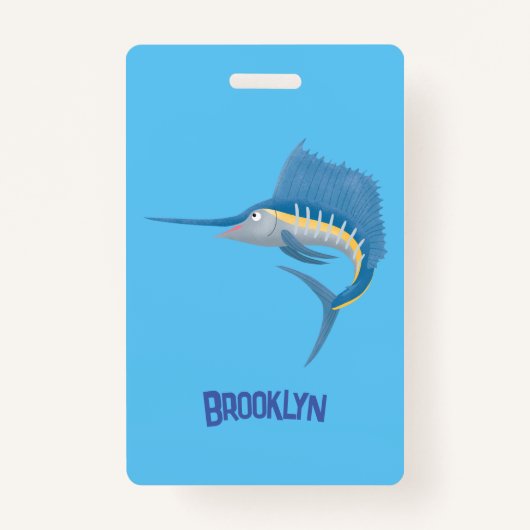 Badge Marée de plaisance de l'espadon (Devant)