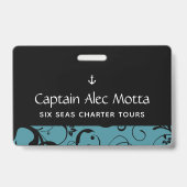 Badge Maritime Anchor Pro Damask (Arrière)