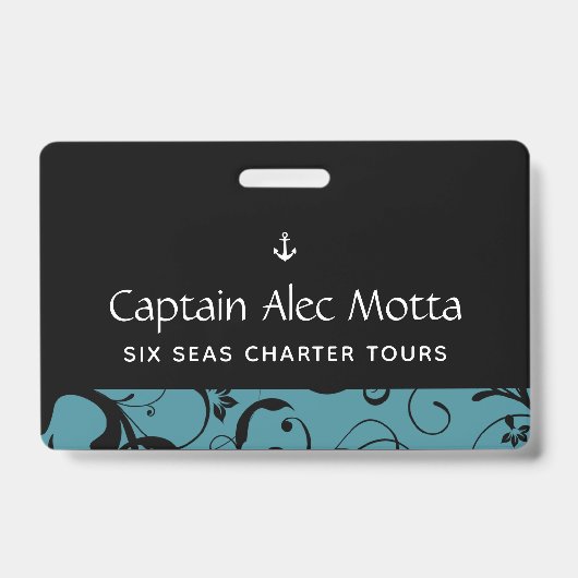 Badge Maritime Anchor Pro Damask (Avant)