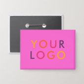 Badge Marque de logo d'entreprise (Recto/Verso)