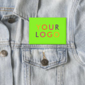 Badge Marque de logo d'entreprise Vert vibrant (Insitu)