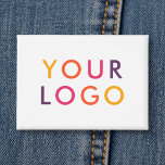 Badge Marque du logo de l'entreprise<br><div class="desc">Montrez votre style ou faites la promotion de votre marque grâce à un bouton personnalisé avec votre logo ou image. Parfait pour l'image de marque d'entreprise, les événements ou l'expression personnelle, ce bouton personnalisé est un moyen simple et efficace de partager votre message. Qu’il s’agisse d’une veste, d’un sac ou...</div>