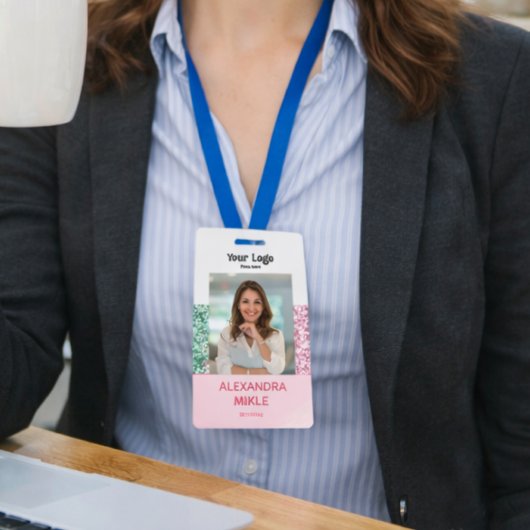 Badge Marque Rose Soft Glam