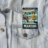 Badge Martini Space Travel Posters The Martini's 1957 (Insitu)