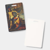 Badge Martyre de Sainte-Catherine (Avant & arrière)