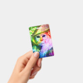 Badge Mascarade colorée (Manuel / portable)