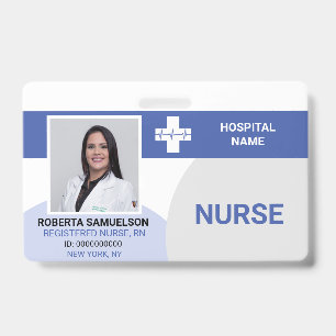 Badge MÉDECIN INFIRMIÈRE Soins de santé d'urgence