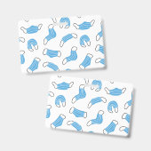 Badge Medical mask pattern (Avant & arrière)