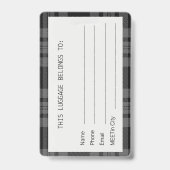 Badge MEETinCelebration Édimbourg (Arrière)