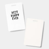 Badge meilleur ami (Avant & arrière)