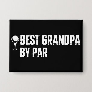 Badge Meilleur Grand-Père par Cadeau de Golf Parodique H