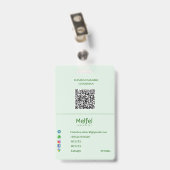 BADGE MELFEL (Dos avec clip)