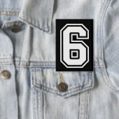 Badge Mème amusant Six Sept 6 7 (Insitu)