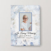 Badge Mémorial funéraire de l'oeillet bleu (Recto)