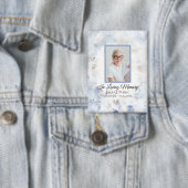 Badge Mémorial funéraire de l'oeillet bleu (Insitu)